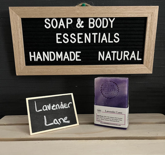 Lavender Lane Cold Process Soap Bar (4.8oz)
